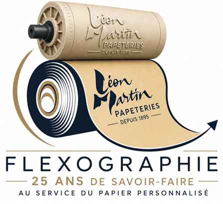 L’impression flexographique aux Papeteries Léon Martin